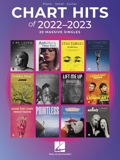 Chart Hits of 2022-2023, Piano, Vocal and Guitar