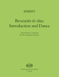 Introduction and Dance, for Saxophone and Piano. 9790080200001