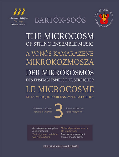 The Microcosm of String Ensemble Music 3, Full Score and Parts