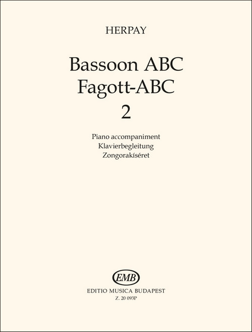 Bassoon ABC 2, Piano Accompaniment