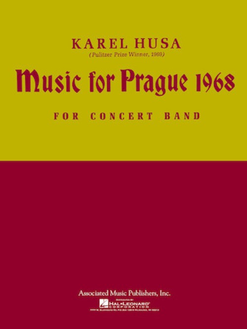 Music for Prague 1968, for Concert Band, Score
