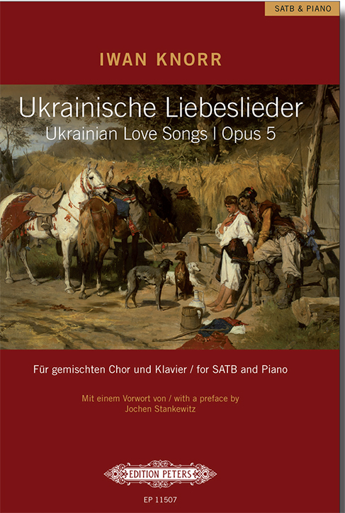 Ukrainian Love Songs, Op. 5, SATB and Piano. 9790014127039