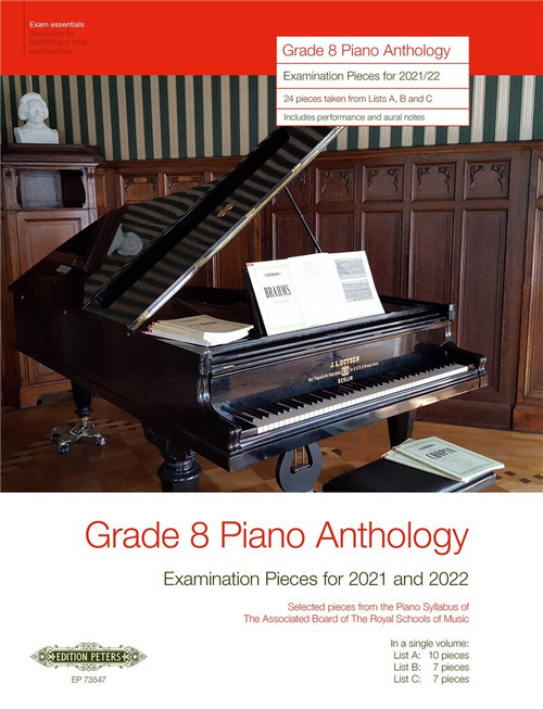 Grade 8 Piano Anthology, Examination Pieces for 2021-2022