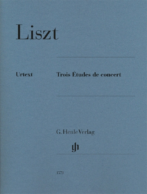 Trois Études de concert, for piano. 9790201815732