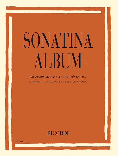 Sonatina Album. per Pianoforte, Livello facile