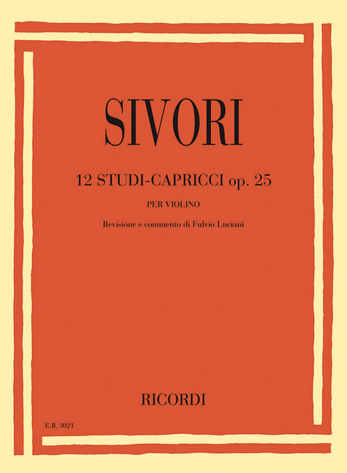 12 Studi-Capricci, Op. 25, per violino