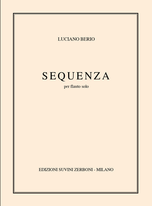 Sequenza (1958), per Flauto Solo