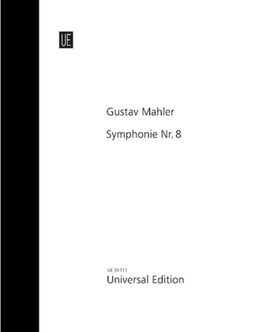 Symphonie Nr. 8 for soli, boys' choir, 2 mixed choirs (SATB) and orchestra.