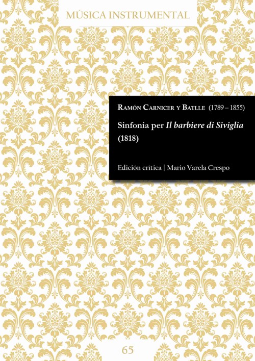 Sinfonia per "Il barbiere di Siviglia" (1818). 9790805453347