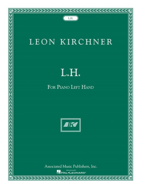 L. H., for Leon Fleisher, for Piano Left Hand