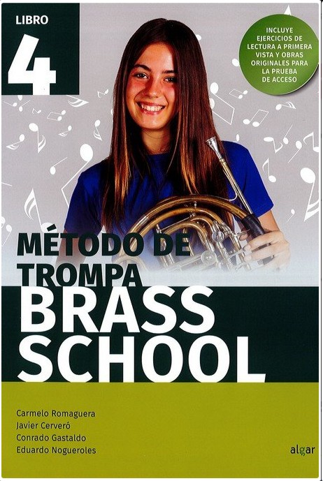 Brass School. Método de trompa, libro 4. 9788491424017