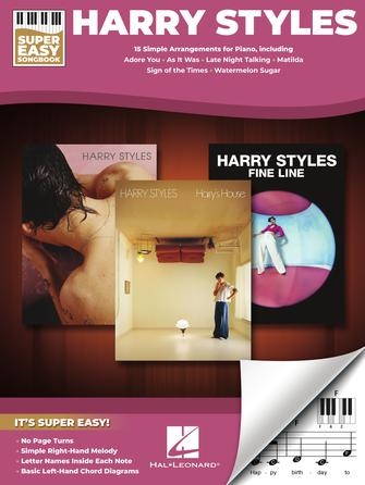 Harry Styles, Super Easy Songbook, for Piano