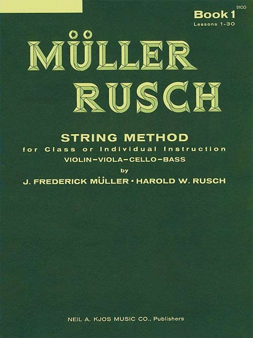Müller-Rusch String Method. Violin Book 1