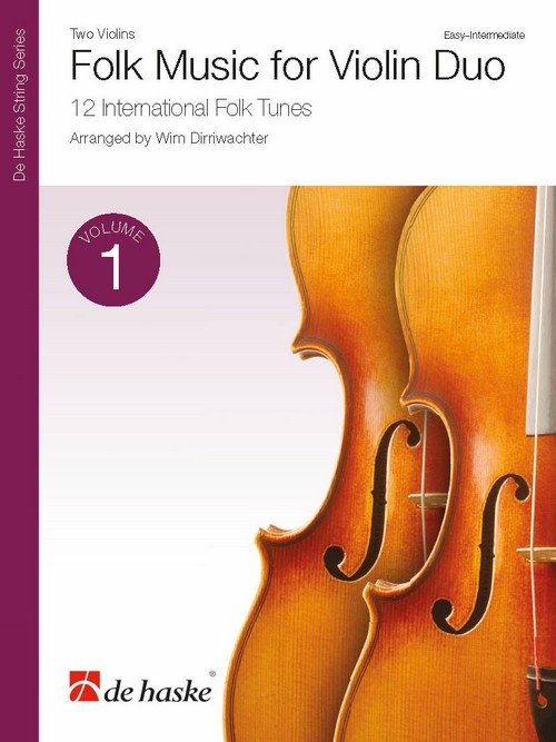 Folk Music for Violin Duo!! Vol. 1: 12 International Folk Tunes. 9789043166218