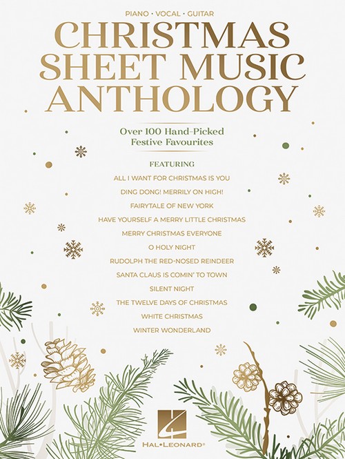 Christmas Sheet Music Anthology: Over 100 Hand-Picked Festive Favourites, Piano, Vocal and Guitar