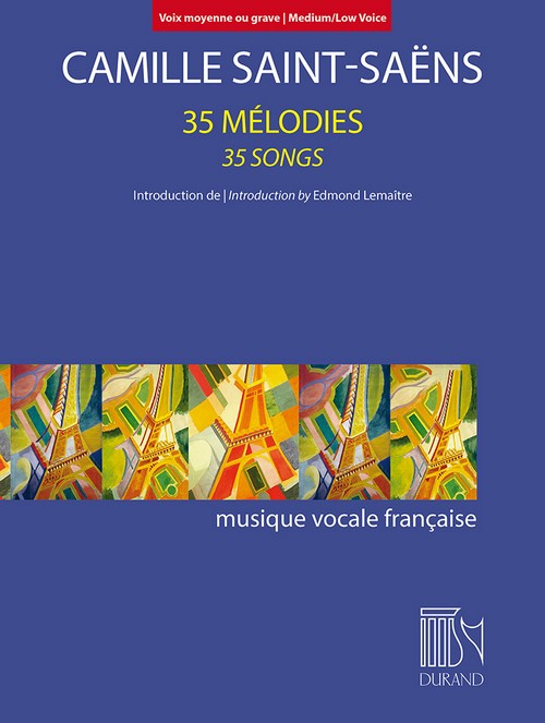 35 Mélodies = 35 Songs (Medium/Low Voice), Medium/Low Voice and Piano. 9790044095377