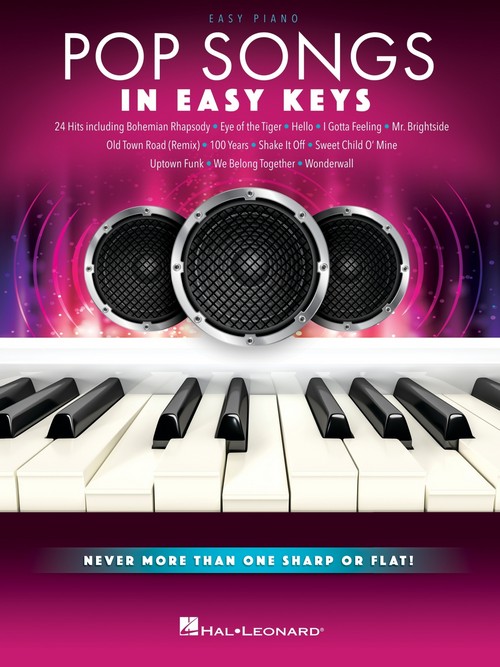 Pop Songs in Easy Keys: Never More Than One Sharp or Flat!, Easy Piano