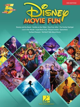 Disney Movie Fun: Five Finger Piano, 2nd Edition, 10 Favorites