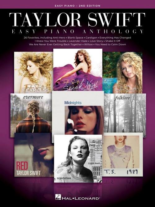 Taylor Swift Easy Piano Anthology, 2nd Edition