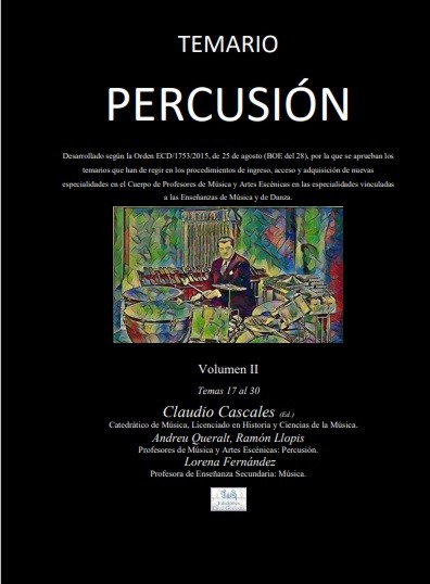Temario de Percusión, volumen 2 (temas 17 al 30)
