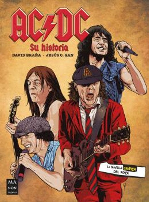 AC/DC. Su historia. La novela gráfica del rock