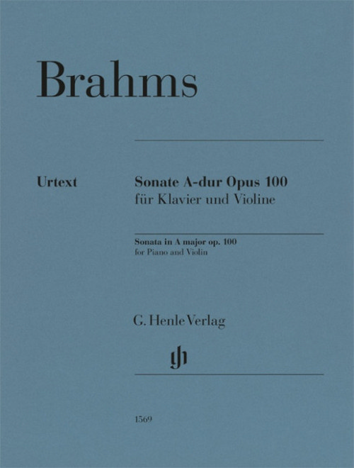 Sonata in A major op. 100 op. 100, for Piano and Violin