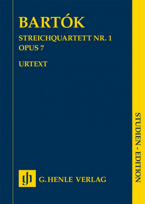 String Quartet no. Nr. 1 op. 7 op. 7, string quartet. Study Score. 9790201874210