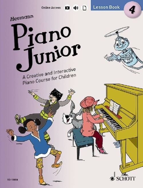 Piano Junior: Lesson Book 4: A Creative and Interactive Piano Course for Children