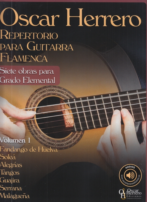 Repertorio para guitarra flamenca: Siete obras para Grado Elemental