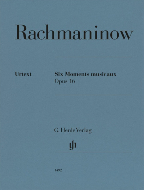 Six Moments musicaux op. 16, for Piano. 9790201814926