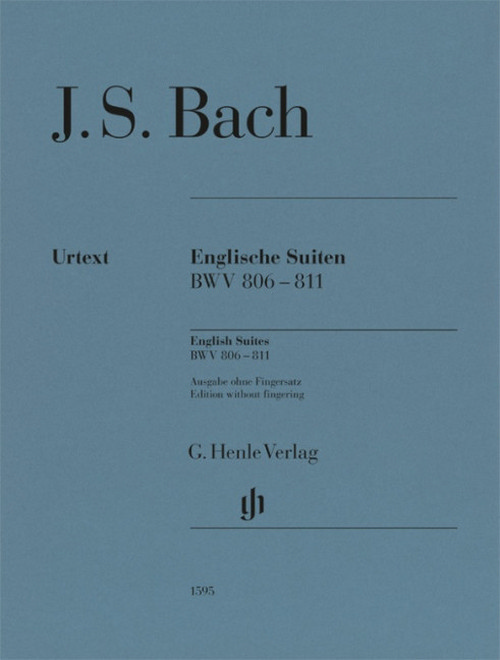 English Suites BWV 806-811, for piano. 9790201815954