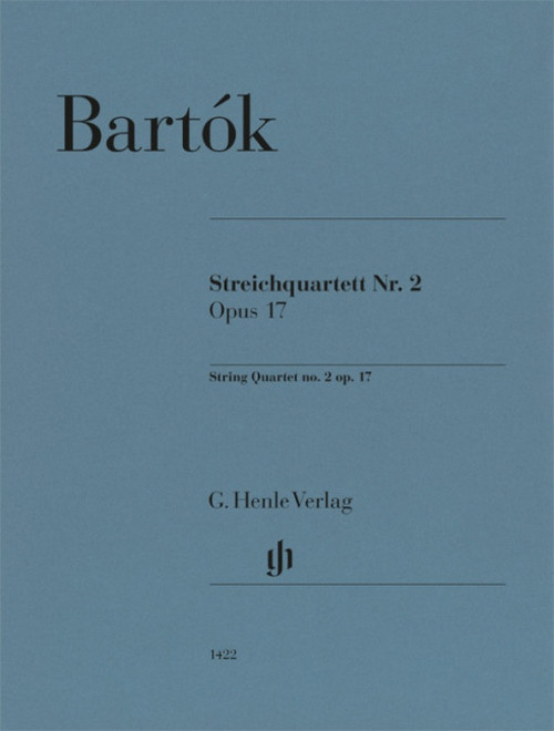 String Quartet no. 2 op. 17, for String Quartet. Set of Parts