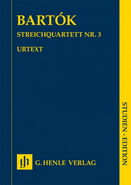 String Quartet no. 3. Study Edition. 9790201874234