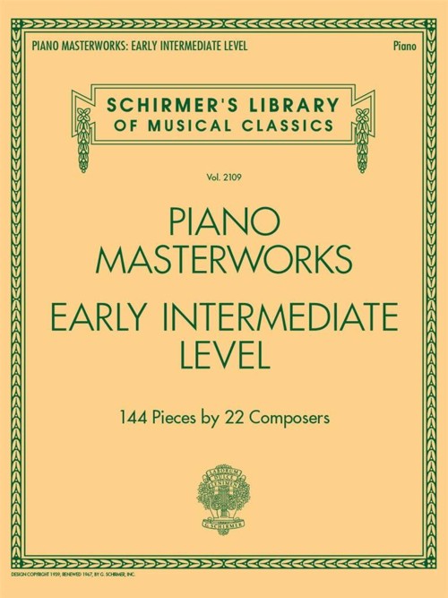 Piano Masterworks. Early Intermediate Level. 144 Pieces by 22 Composers. 9781495006883