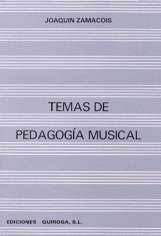 Temas de pedagogía musical. 9788460542827
