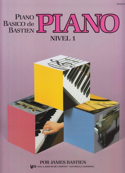Piano. Nivel 1. Piano Básico de Bastien. 9780849794445