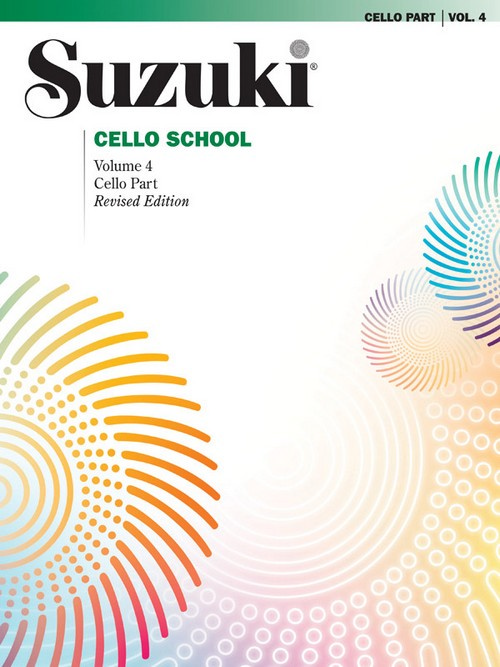 Suzuki Cello School. Cello Part, Vol. 4