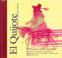 Música en la Ínsula Barataria. El Quijote. Romances, canciones y danzas. 9788495116673