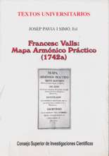 Francesc Valls: Mapa Armónico Práctico (1742a)