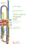 Méthode Progressive de cornet à piston, trompette, bugle e instruments à 3 pistons notés en clé de sol