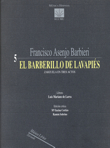 El barberillo de Lavapiés, zarzuela en tres actos. 9788480481005