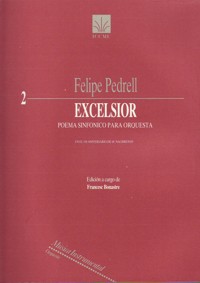 Excelsior, poema sinfónico para orquesta. 9788460424116