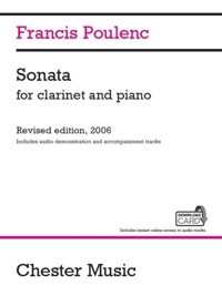 Sonata for Clarinet and Piano (Audio Download). 9781783059515