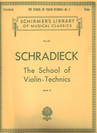 School of Violin Technics, vol. 2: Exercices in Doubles Stops