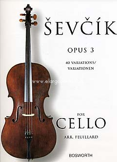 40 Variations for Cello, op. 3