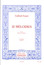 20 melodies, vol. 2, chant (soprano) et piano