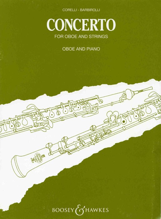 Concerto for Oboe and Strings on Themes of Arcangelo Corelli, Piano Reduction. 9790060017643