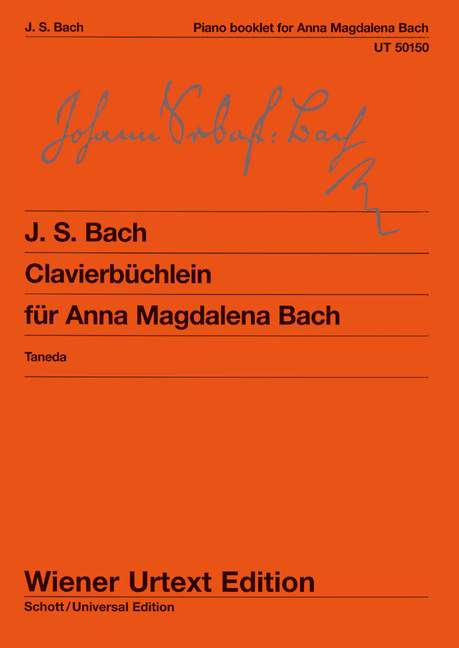 Clavierbüchlein der Anna Magdalena Bach. 9783850555661
