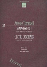 Symphonie nº 1 pour violon et orchestre. Cuatro canciones para soprano y orquesta
