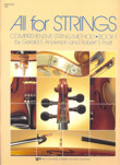 All for Strings: String Bass. Comprehensive String Method. Book 1. 9780849732256